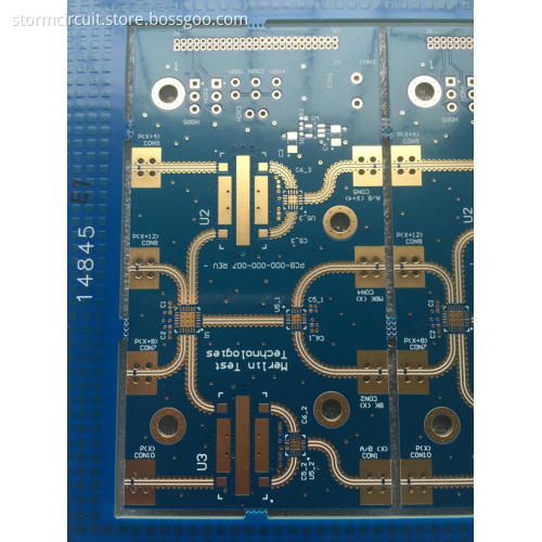 6 layer FR4+Rogers 4350B PCB